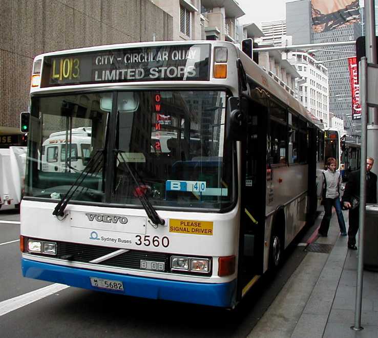 Sydney Buses Volvo B10B